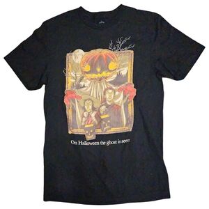 Black Halloween Graphic T-Shirt